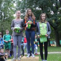 Najboljše tri med osmošolkami in devetošolkami. slika